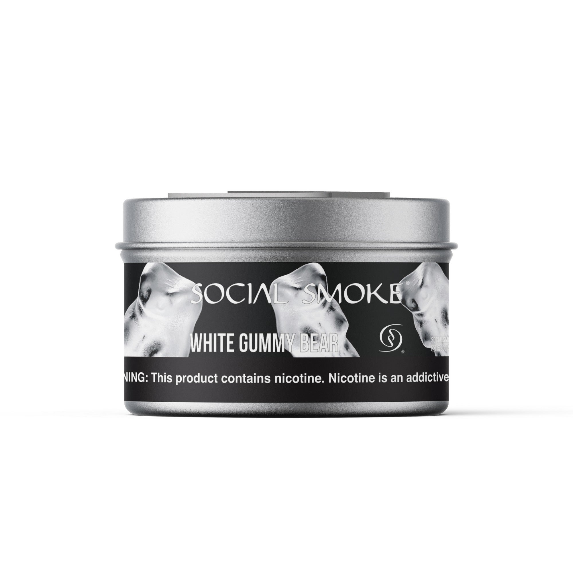 social-smoke-white-gummy-bear-shisha-tabak image 1