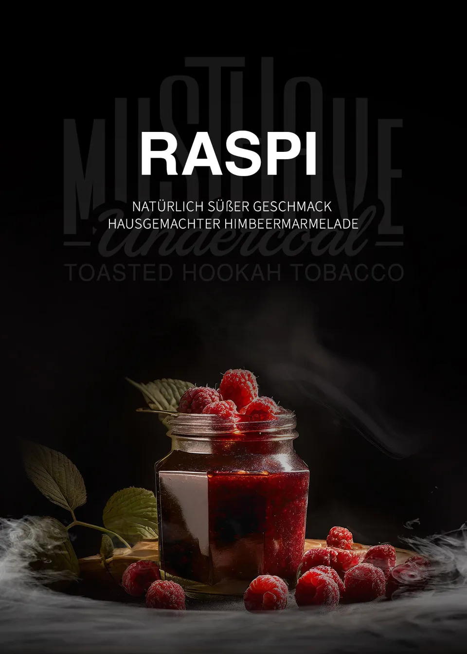 musthave-raspi-dark-blend-wasserpfeifentabak-200g-himbeer-marmelade image 1