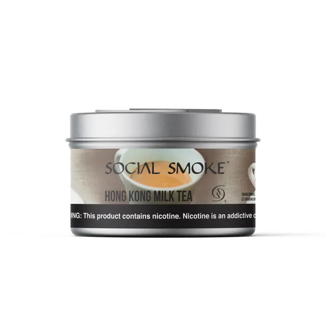 social-smoke-hong-kong-milk-tea-shisha-tabak image 1