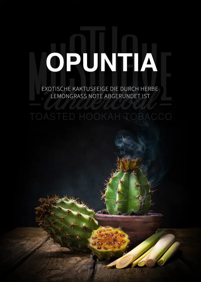 musthave-opuntia-dark-blend-wasserpfeifentabak-200g-kaktusfeige-lemongrass image 1