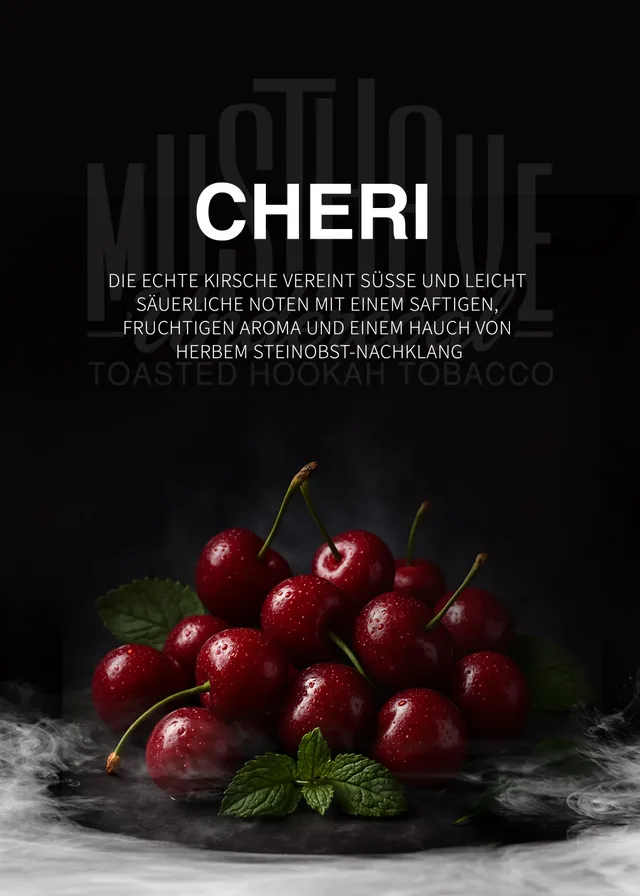 musthave-cheri-wasserpfeifentabak-200g-dark-blend image 1
