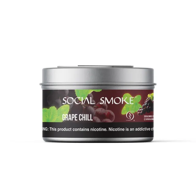 social-smoke-grape-chill-shisha-tabak image 1