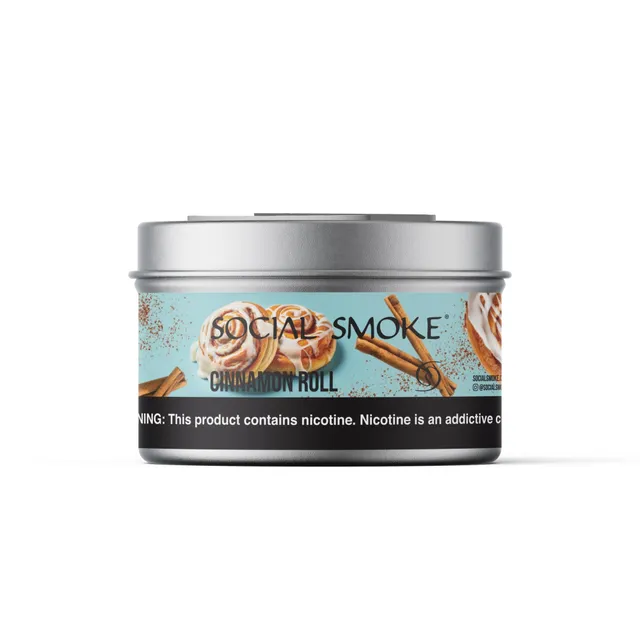 social-smoke-cinnamon-roll-shisha-tabak image 1