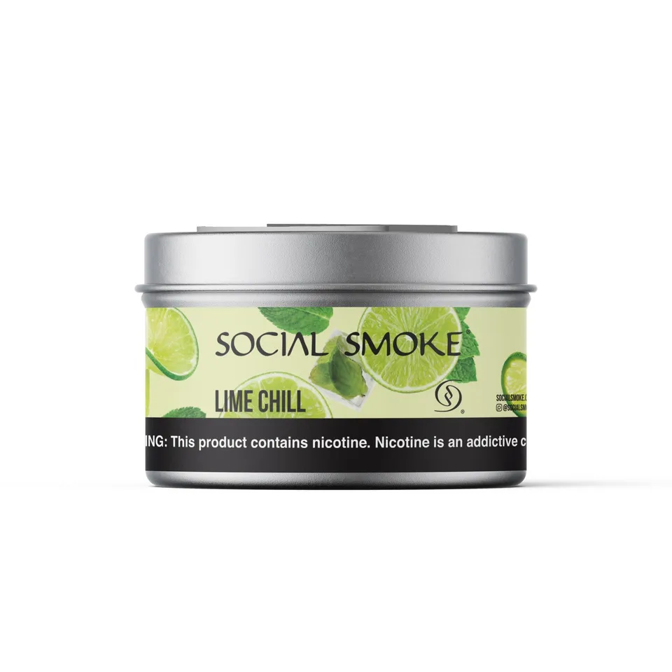 social-smoke-lime-chill-shisha-tabak image 1