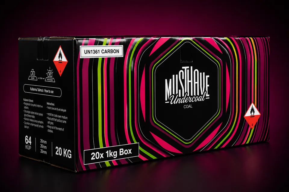 musthave-26er-naturkohle-1kg-kokoskohle-26mm image 1