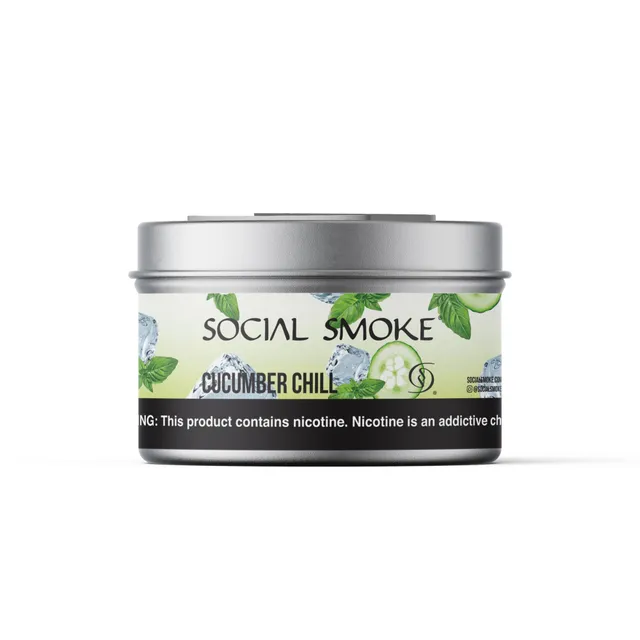 social-smoke-cucumber-chill-shisha-tabak image 1