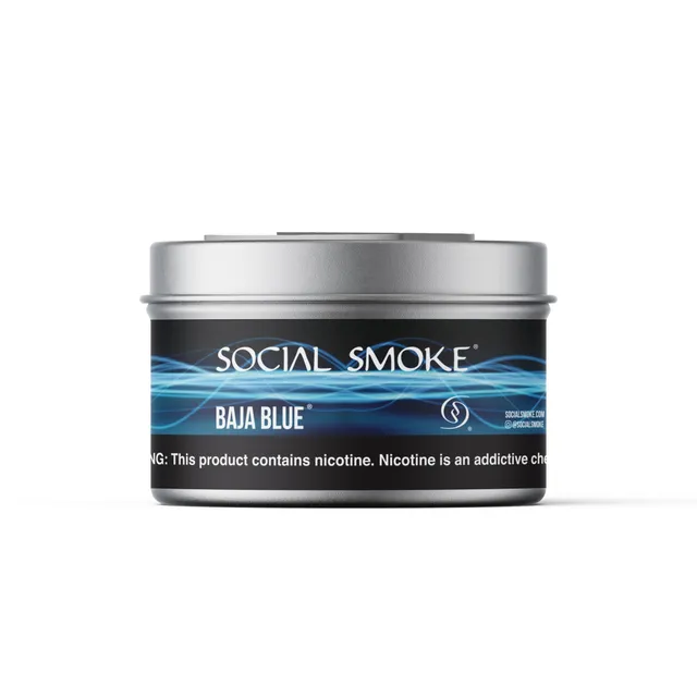social-smoke-baja-blue-shisha-tabak-blaubeere-himbeere-traube-schoko image 1