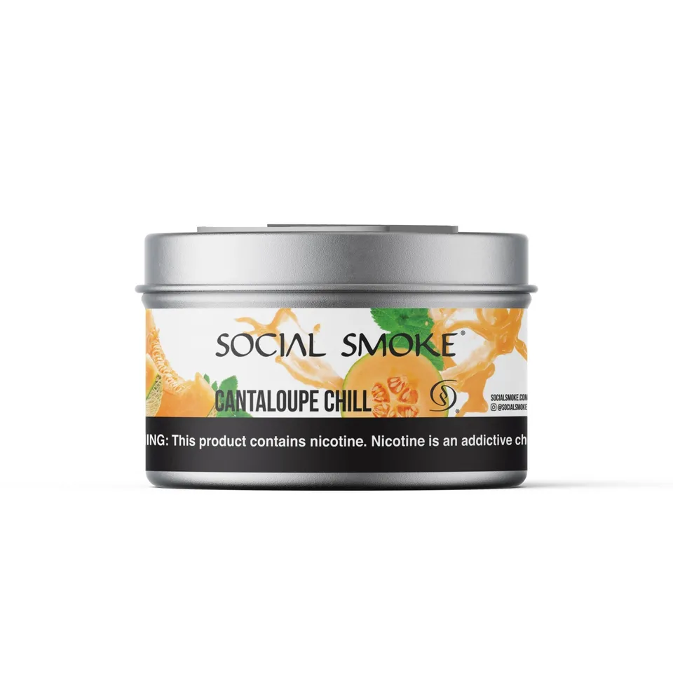 social-smoke-cantaloupe-chill-shisha-tabak image 1