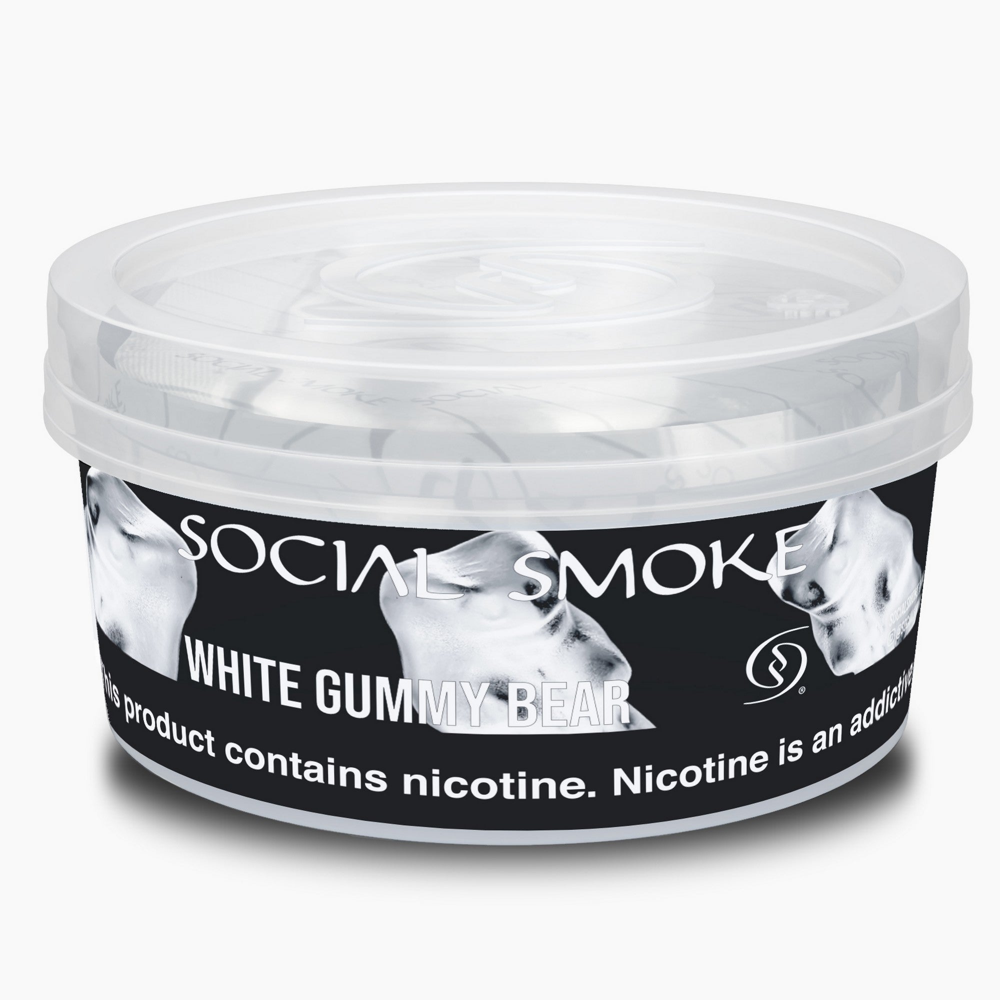 social-smoke-white-gummy-bear-shisha-tabak image 4