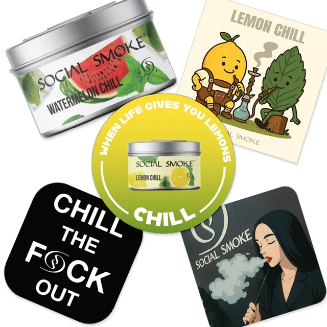 social-smoke-2025-sticker-pack-series-1-5-teiliges-vinyl-sticker-set image 1