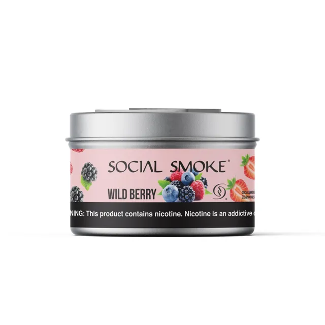 social-smoke-wild-berry-shisha-tabak image 1