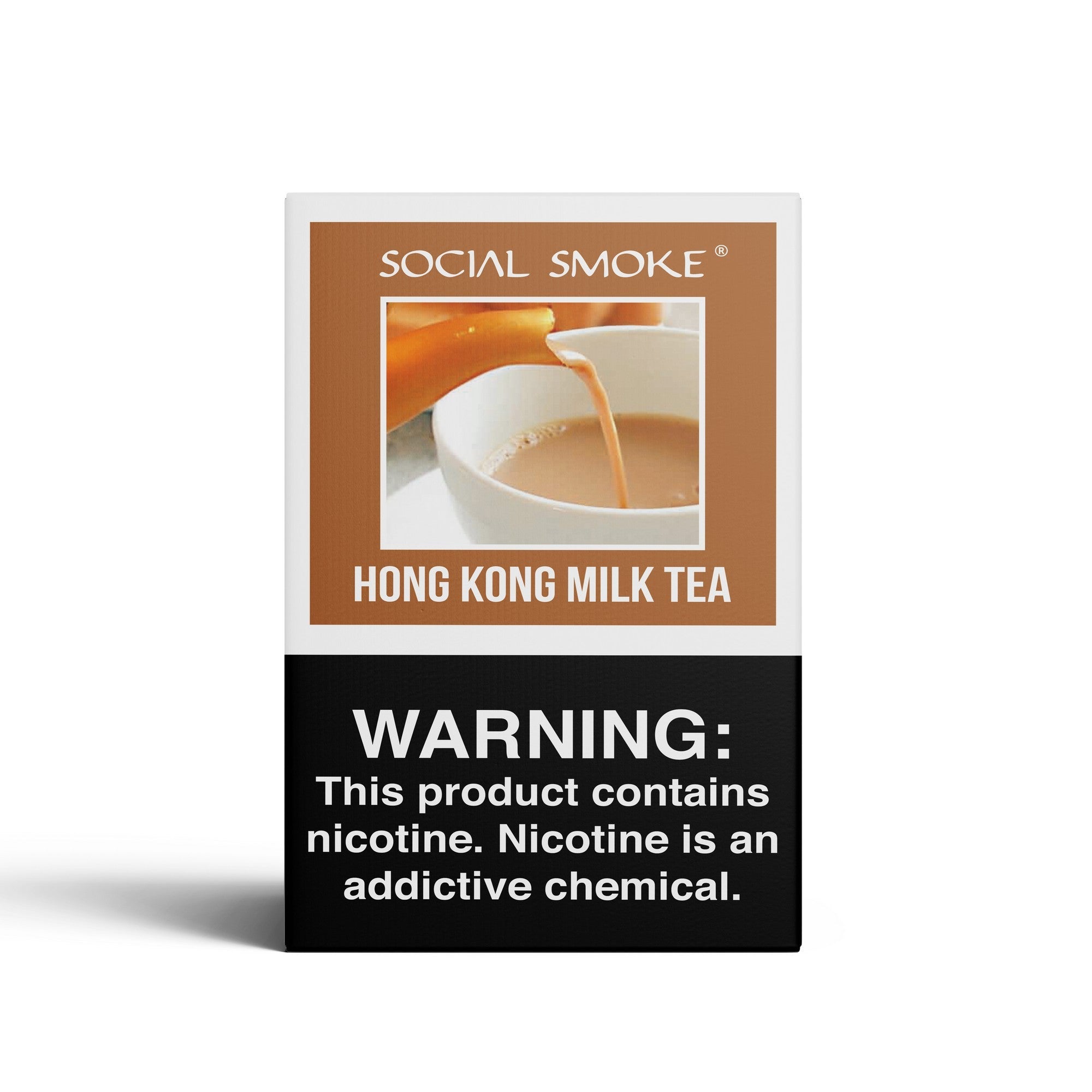 social-smoke-hong-kong-milk-tea-shisha-tabak image 2