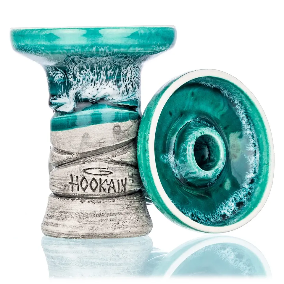 hookain-lesh-lip-phunnel-cool-water-steingut-shisha-bowl image 1