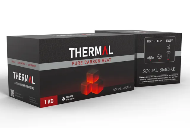 social-smoke-thermal-charcoal-shisha-naturkohle-27mm-cube image 1
